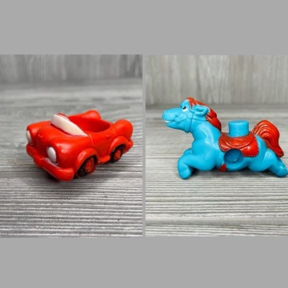 Replacement learning resource gears Funland carousel horse and bumper car toy